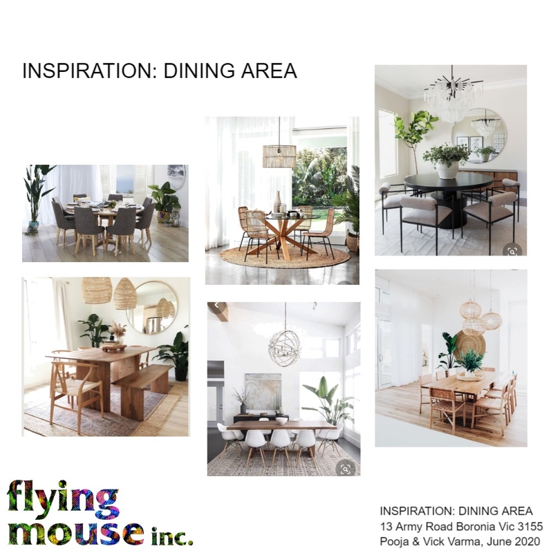 Pooja: Dining Area inspo Mood Board by Flyingmouse inc on Style Sourcebook