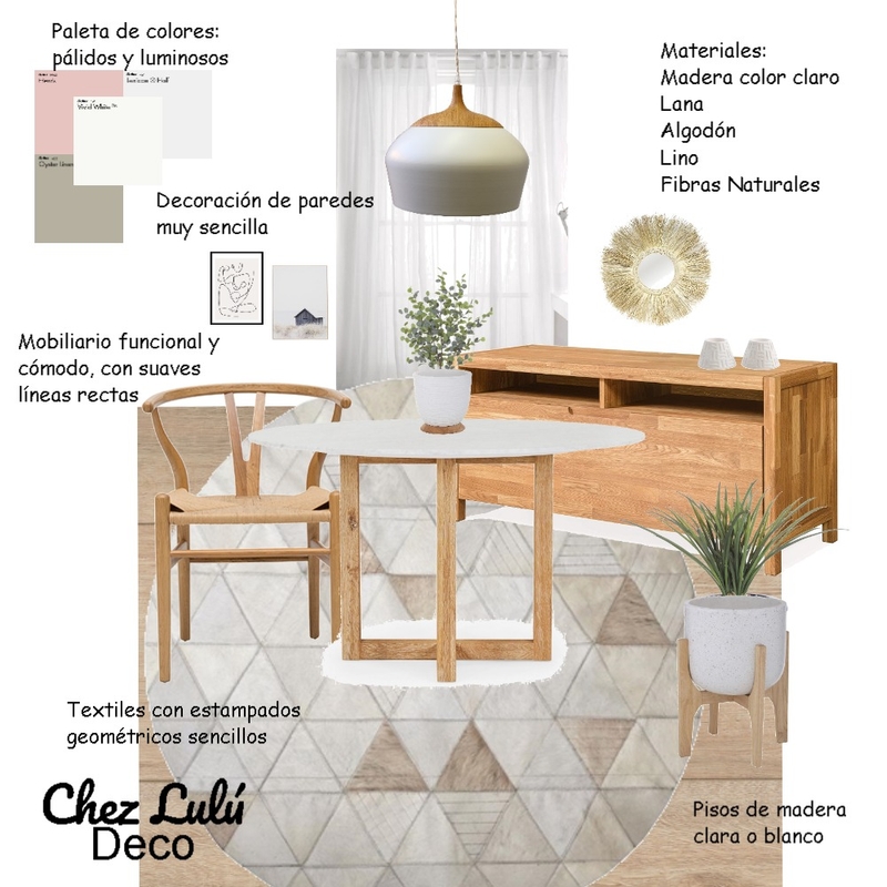 Estilo Nórdico Mood Board by Chez Lulú Deco on Style Sourcebook