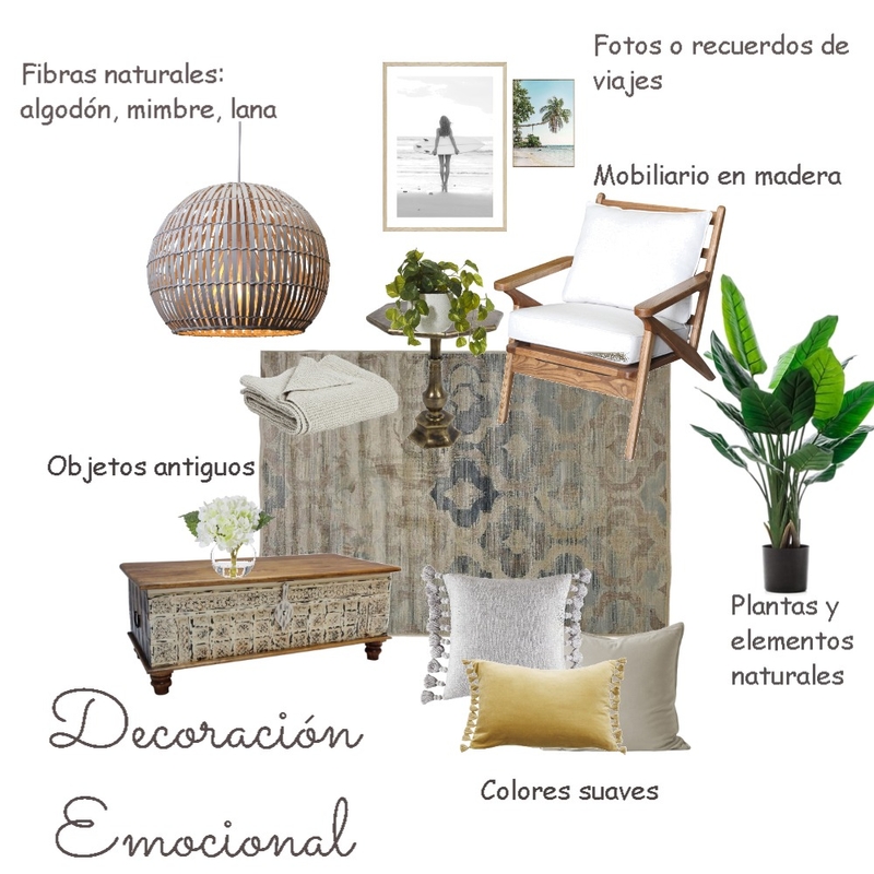 Decoración Emocional Mood Board by Chez Lulú Deco on Style Sourcebook