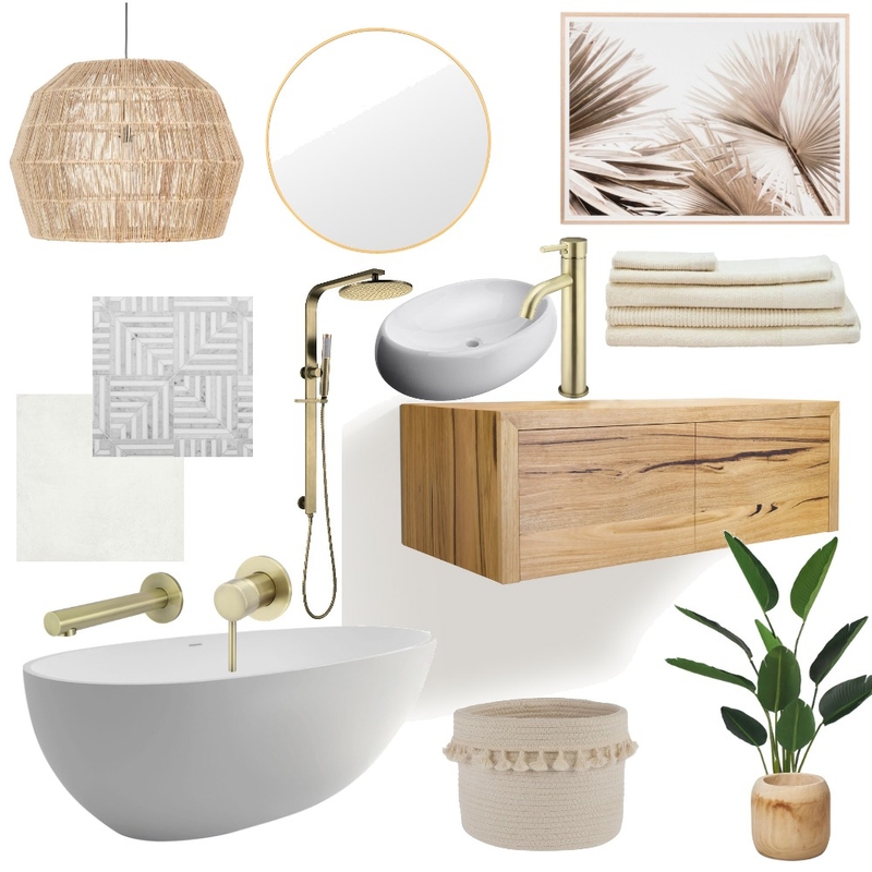 Bathroom Style Mood Board by Lisa Olfen on Style Sourcebook