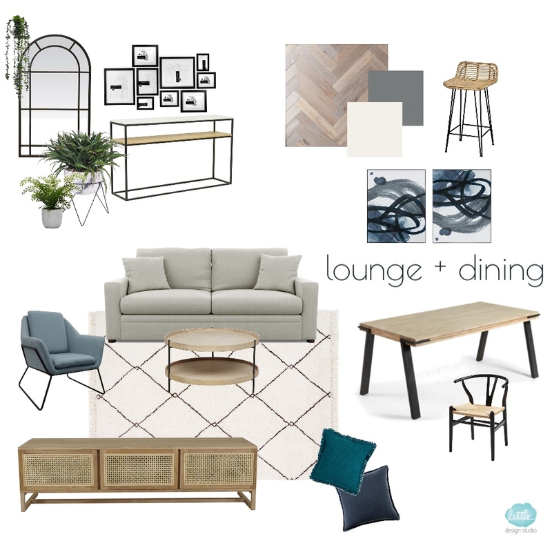 Hughes Lounge Mood Board by Little Design Studio on Style Sourcebook