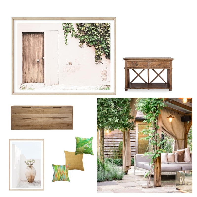 rustic courtyard Mood Board by bliss styling and interiors on Style Sourcebook