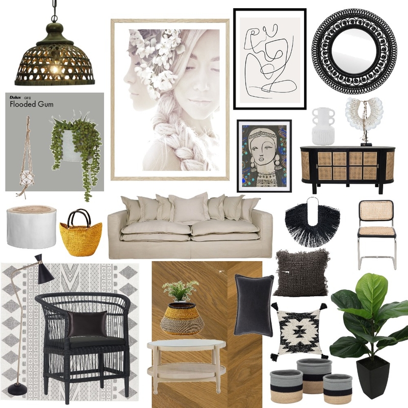 Boho chic Mood Board by Lesygee on Style Sourcebook