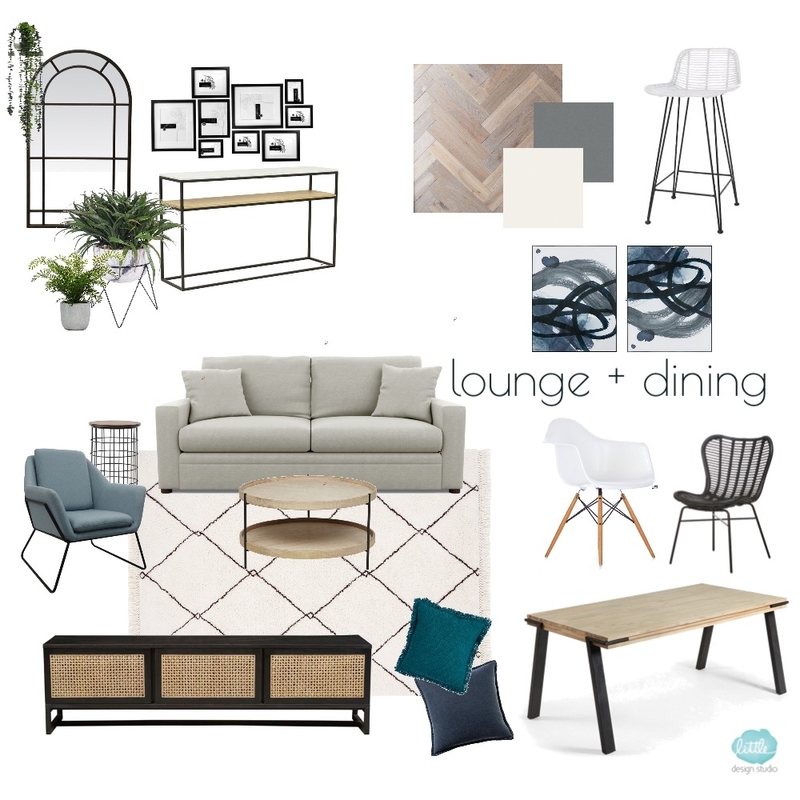 Hughes Lounge 4 Mood Board by Little Design Studio on Style Sourcebook