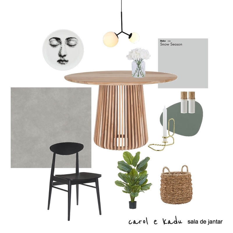 sala de jantar - carol kadu Mood Board by brunanesi on Style Sourcebook