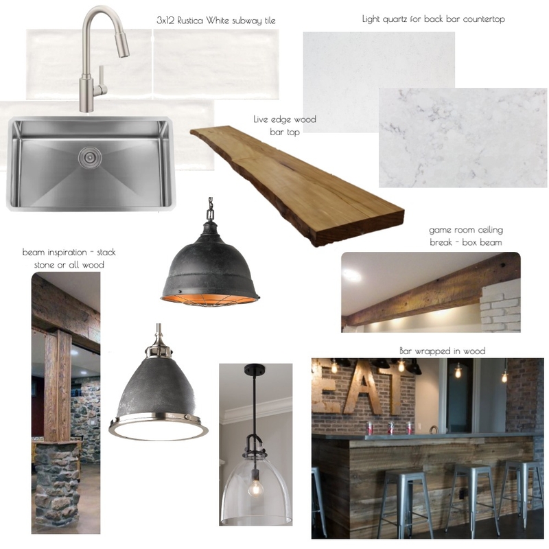 Szanti Basement Bar Mood Board by Payton on Style Sourcebook