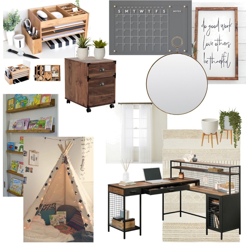 Mrs. Jamies Office Mood Board by hannahhbr on Style Sourcebook