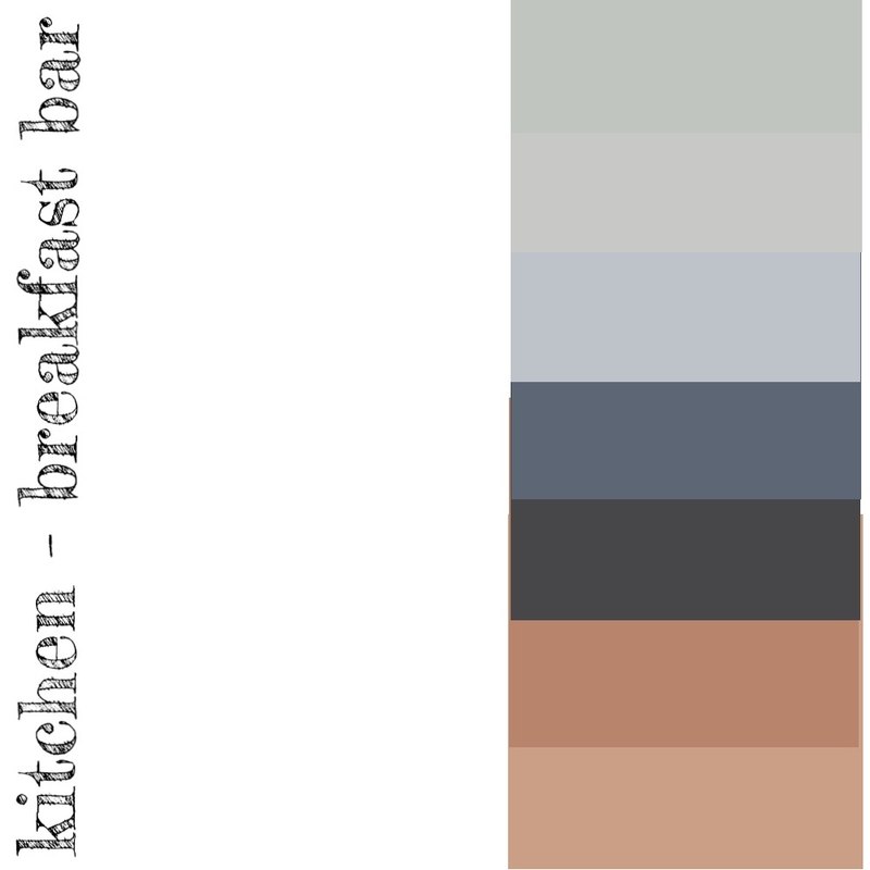 Kitchen - Breakfast Bar - colour palette Mood Board by Romney Bax on Style Sourcebook