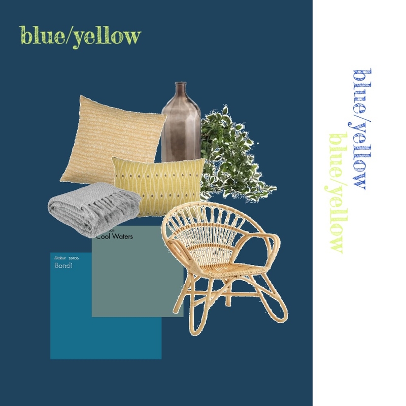 blue yellow Mood Board by Toni Martinez on Style Sourcebook