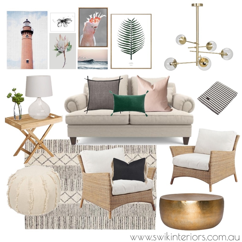 Relaxed coastal-inspired living Mood Board by Libby Edwards on Style Sourcebook