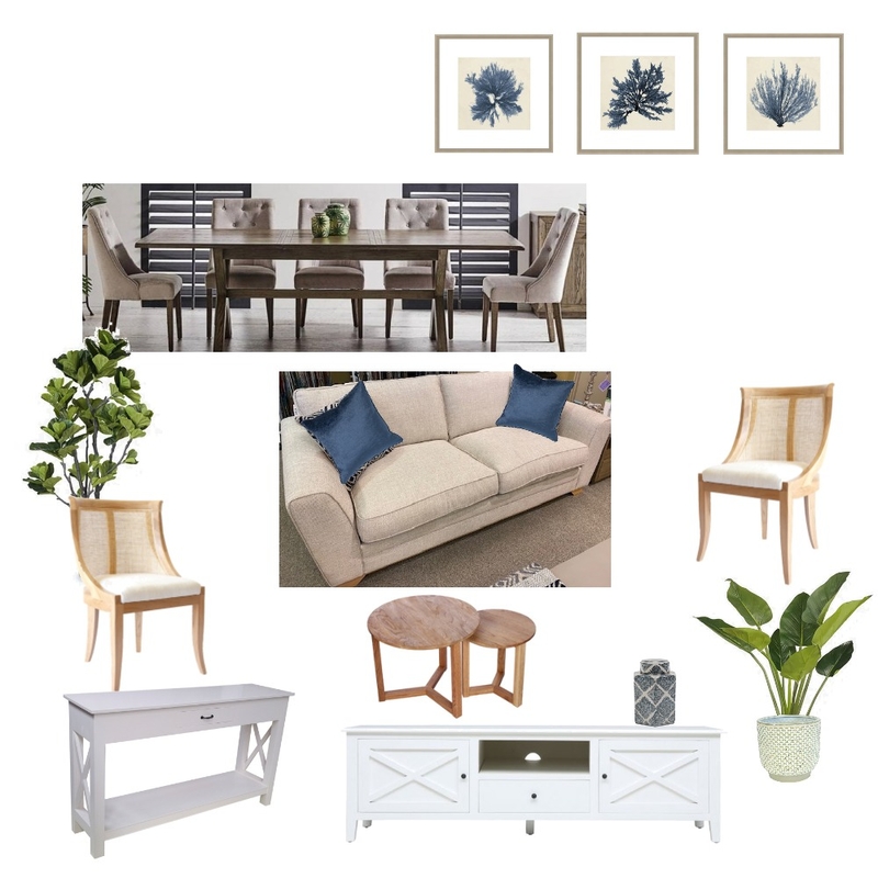 Coastal Hamptons 2 Mood Board by Accent on Colour on Style Sourcebook