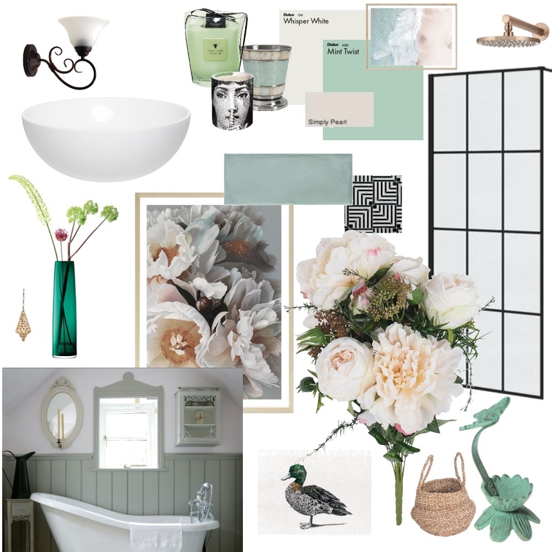Bathroom Mood Board - Janet and Martin Law Mood Board by Heart & Hearth Studio on Style Sourcebook