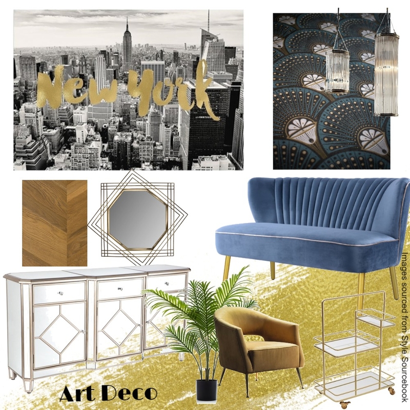 Art Deco Mood Board by No 82 Interior Styling on Style Sourcebook