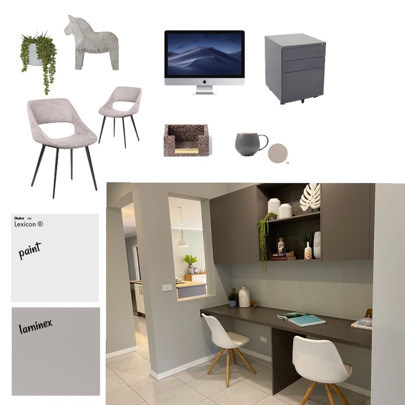 Study Nook Mood Board by DesignbyChanel on Style Sourcebook