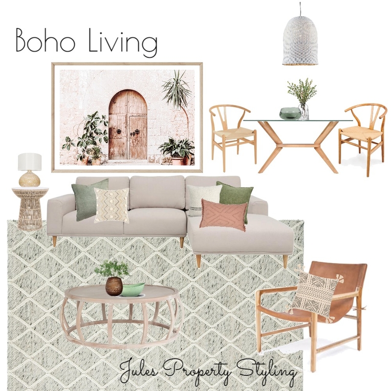 boho living moodboard Mood Board by Juliebeki on Style Sourcebook