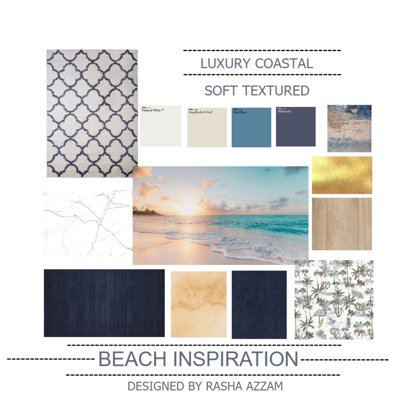 LUXURY COASTAL Mood Board by Rasha94 on Style Sourcebook