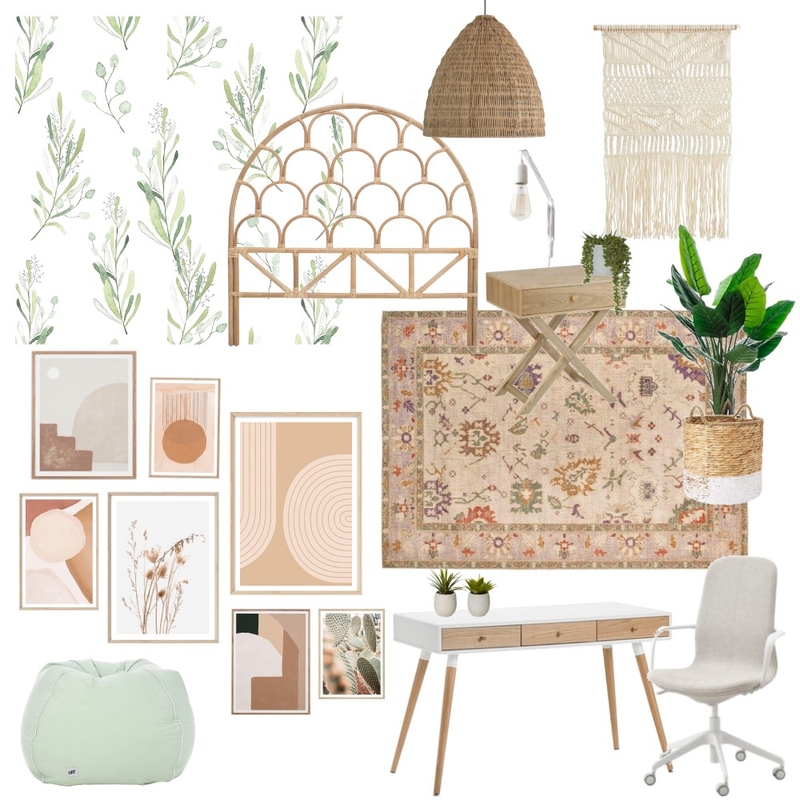 Boho teen room Mood Board by Neta on Style Sourcebook