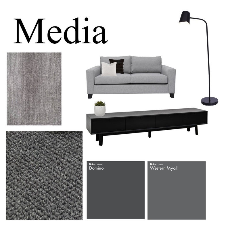 Media Room Mood Board by rachelhood on Style Sourcebook