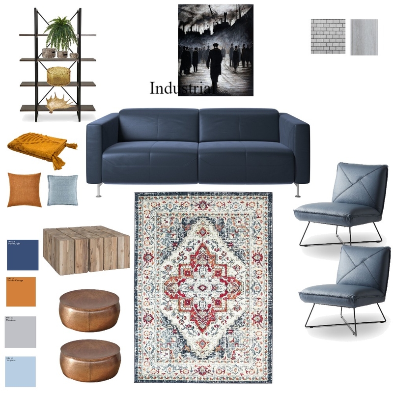 Living Industrial 4 Mood Board by Millarby5 on Style Sourcebook