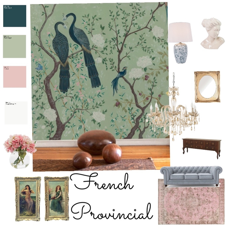 French Provincial Mood Board by Donnacrilly on Style Sourcebook