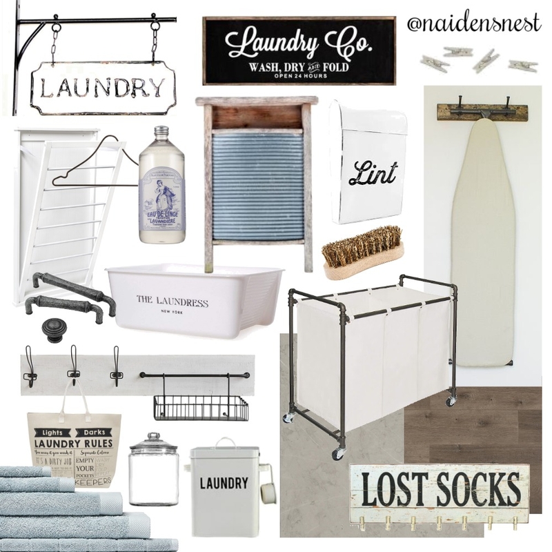 Laundry Mood Board Mood Board by NAIDEN on Style Sourcebook