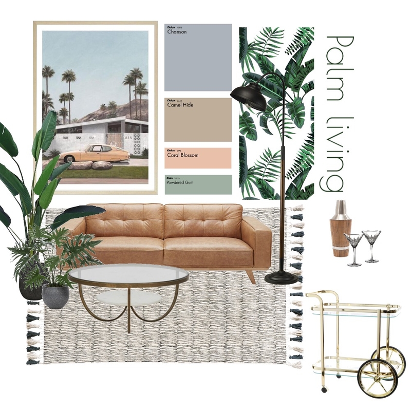 Palm Living Mood Board by taketwointeriors on Style Sourcebook