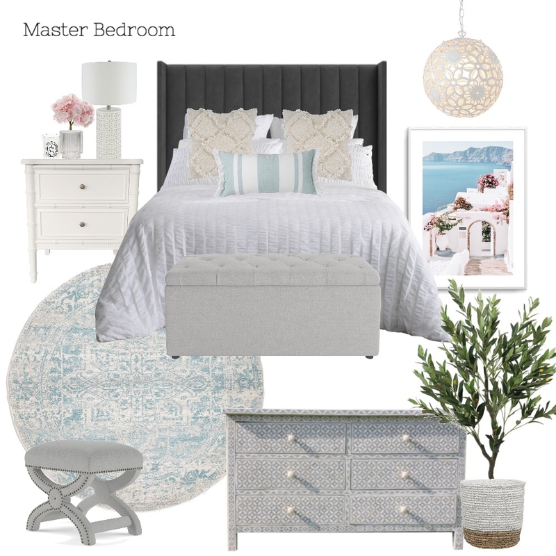 A & M - Master Bedroom Mood Board by Abbye Louise on Style Sourcebook