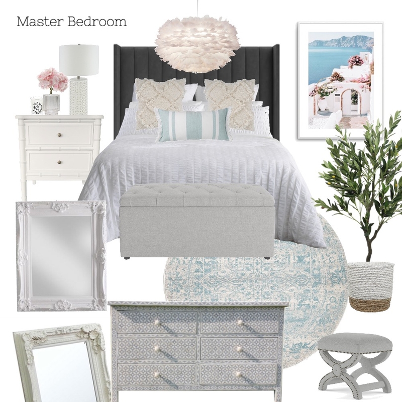 A & M - Master Bedroom Mood Board by Abbye Louise on Style Sourcebook