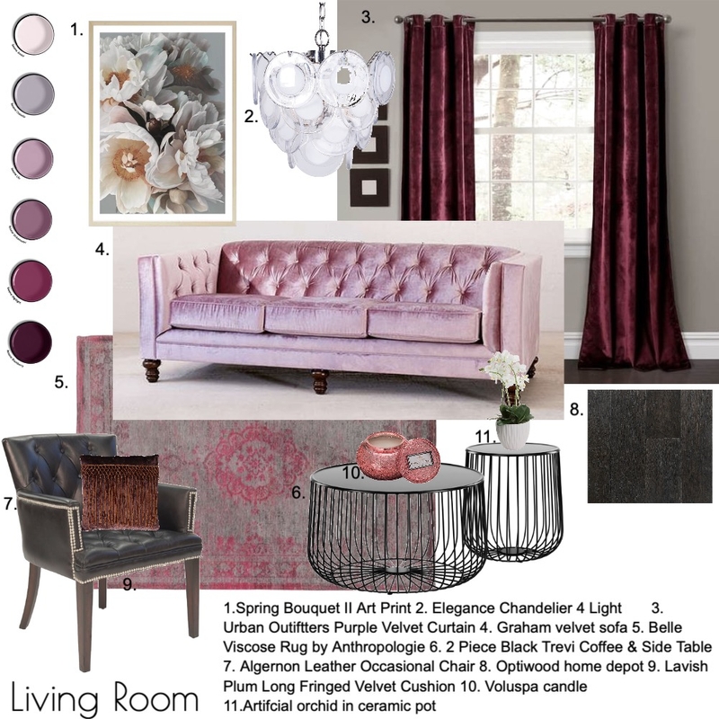 living room mono Mood Board by NancyGatdet on Style Sourcebook