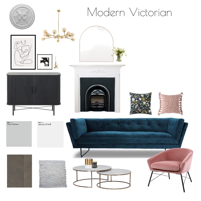 Modern Victorian Moodboard Mood Board by AshBand on Style Sourcebook