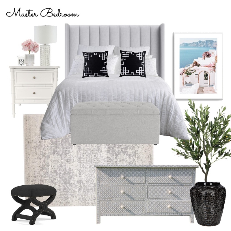 A & M - Master Bedroom Mood Board by Abbye Louise on Style Sourcebook