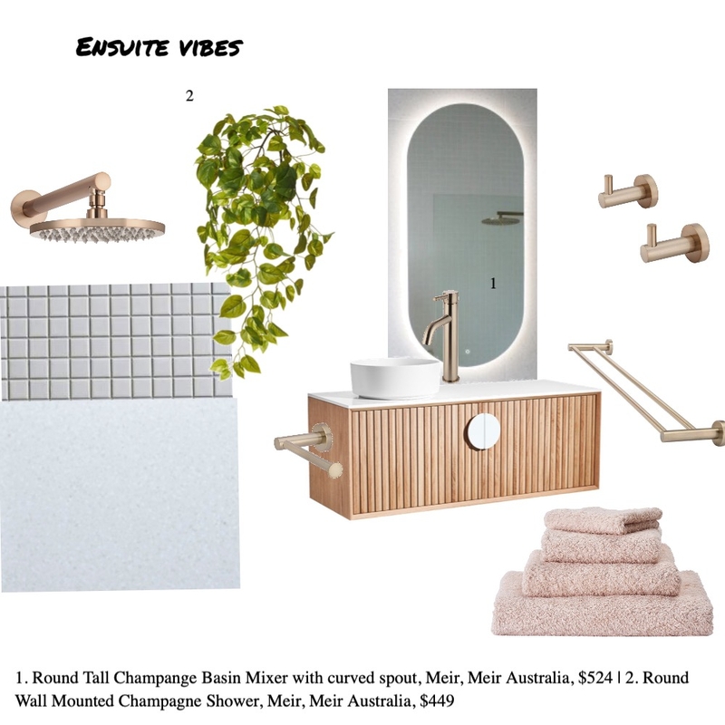 Ensuite Mood Board by Scout & co. on Style Sourcebook