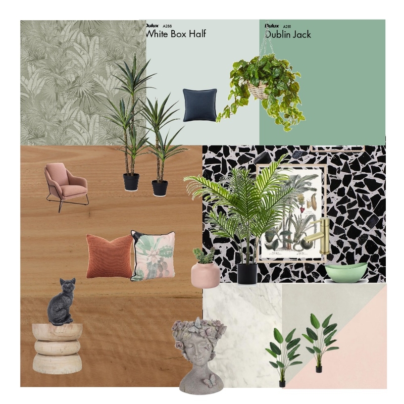 Green Season Mood Board by Oliver Street Studio on Style Sourcebook