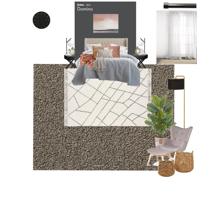 Sanni Master Black and Blush Mood Board by Deighorlar on Style Sourcebook