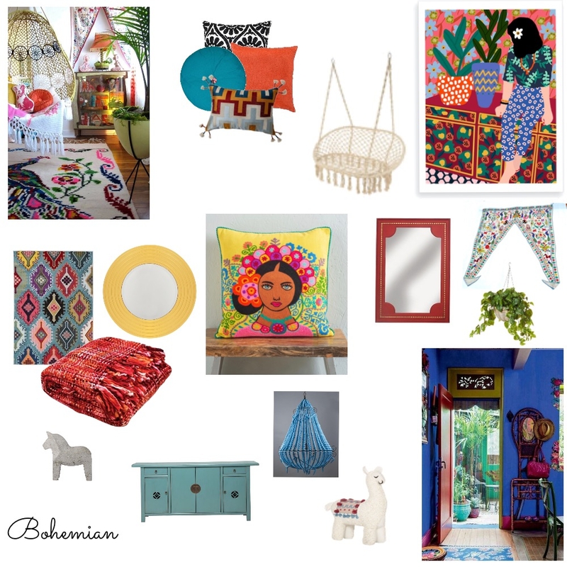 Bohemian Mood Board by Donnacrilly on Style Sourcebook