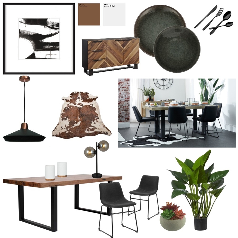 Industrial dining Mood Board by AV Design on Style Sourcebook