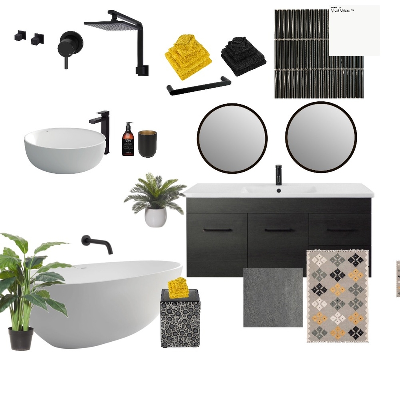 Bathroom Mood Board by styling4U on Style Sourcebook