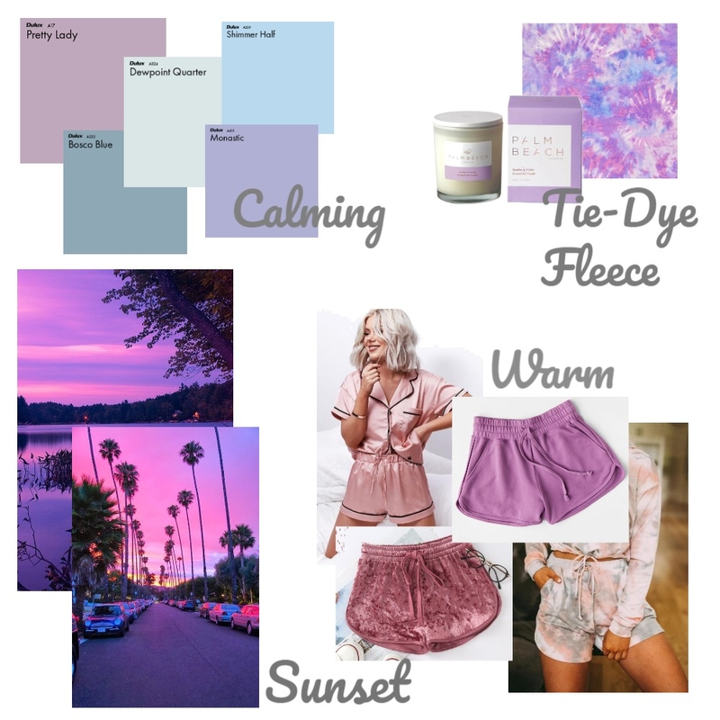 Pyjama Shorts Mood Board by charlotte on Style Sourcebook