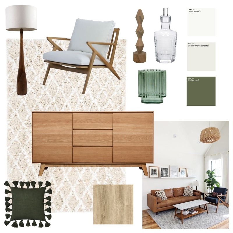 Mid-Century Modern Mood Board by kateyeliz on Style Sourcebook