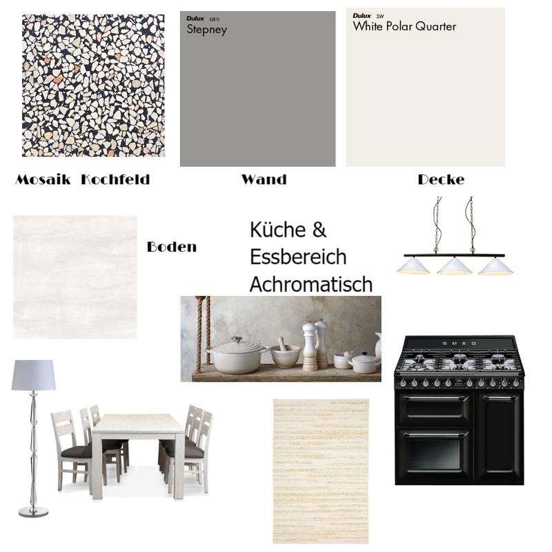 Achromatisch Küche/Essbereich Mood Board by Anne on Style Sourcebook