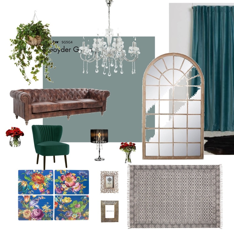 Garden Room Mood Board by Paris Teal on Style Sourcebook