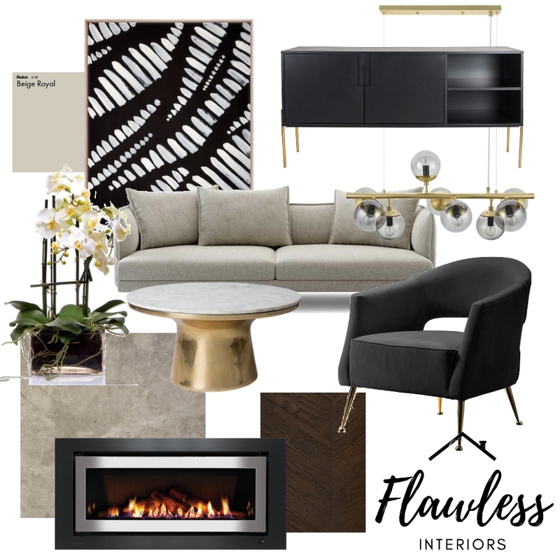 LUXE FORMAL SITTING ROOM Mood Board by Flawless Interiors Melbourne on Style Sourcebook