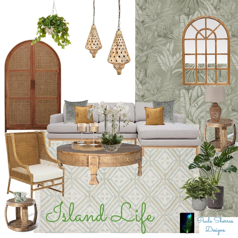 Island Life Mood Board by Paula Sherras Designs on Style Sourcebook