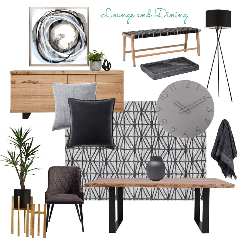 O'Hara Project - living dining Mood Board by The Ginger Stylist on Style Sourcebook