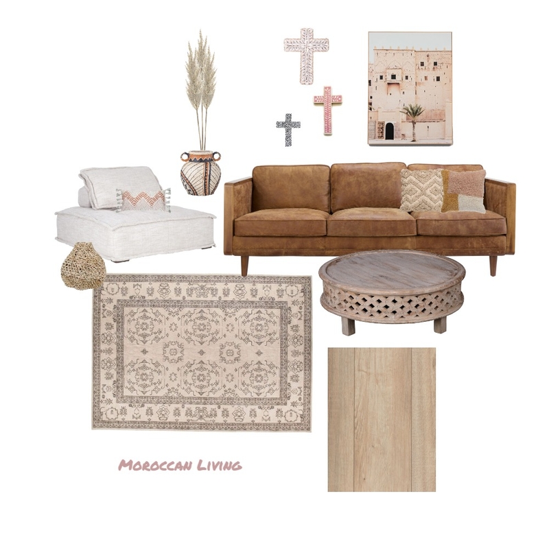 Moroccan Living Mood Board by Lauren R on Style Sourcebook