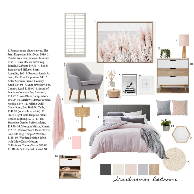 Angela's bedroom Mood Board by mtammyb on Style Sourcebook