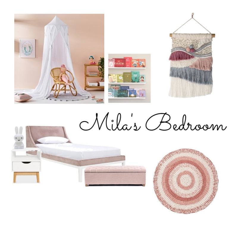 Mila's Room Mood Board by laurenmarinovic on Style Sourcebook