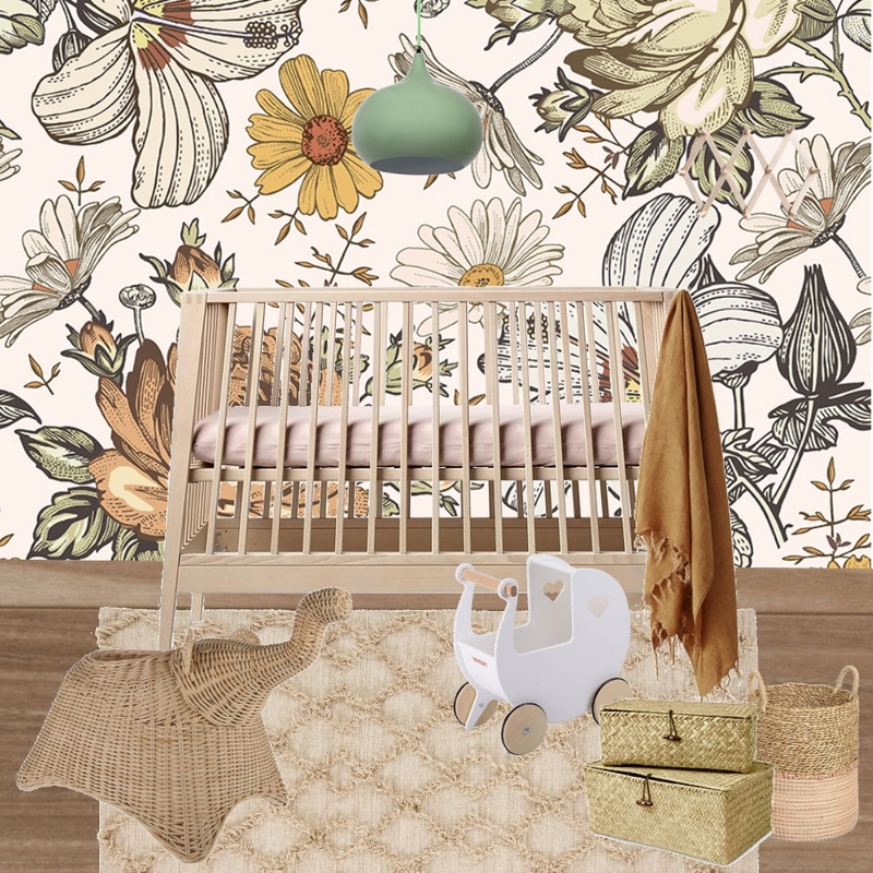 boho nursury staging Mood Board by Neta on Style Sourcebook