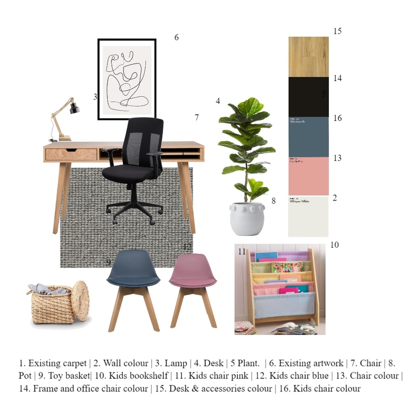 Contemporary Office space Mood Board by Sinead on Style Sourcebook