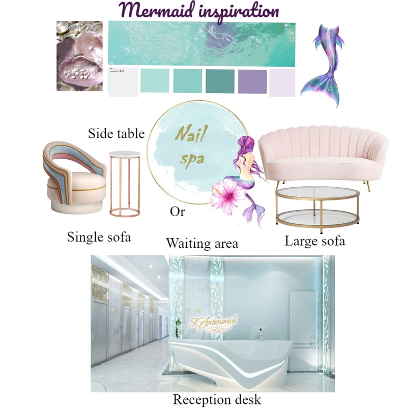 Mermaid theme Mood Board by Rasha94 on Style Sourcebook